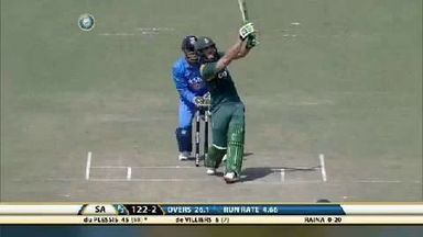 1ST ODI: IND vs SA – Francois du Plessis Six