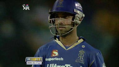 M13: PWI vs RR – Ajinkya Rahane Wicket