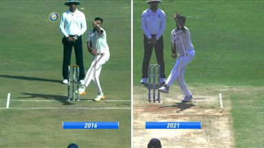 2016 to 2021: Dissecting R Ashwin's action