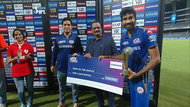 M51: MI vs SRH – Man of the Match – Jasprit Bumrah