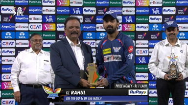 M44: LSG vs RR – RuPay On-The-Go 4s of the Match – K L Rahul