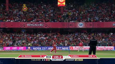 M50: RCB vs KXIP – Virat Kohli Six