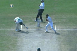 Bizarre Caught and Bowled courtesy Shahbaz Nadeem