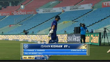 IND vs SL 2022, 1ST T20I: Ishan Kishan Wicket
