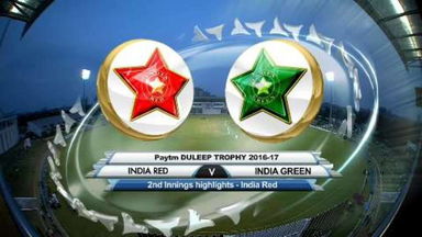 Duleep Trophy 2016-17: India Red vs India Green - India Red 2nd Innings highlights