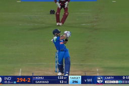 IND vs WI 2026, 1st ODI: Virat Kohli Six