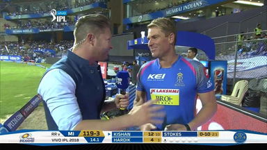 M47: MI vs RR – Shane Warne Interview