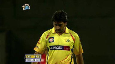 Match 37 CSK vs KXIP – Dhoni's Wicket