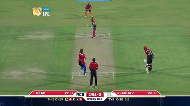 Kedar Jadhav joins the party, smashes 38 off 16