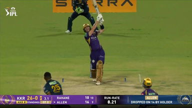 IPL 2026 M60: KKR vs GT - Finn Allen Six