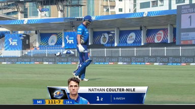 M46: MI vs DC – Nathan Coulter-Nile Wicket