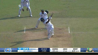 IND vs BAN 2019, 1st Test, Day 2: Mayank Agarwal Six