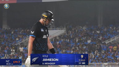 IND vs NZ 2026, 5th T20I: Kyle Jamieson Wicket