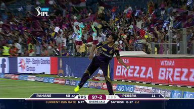 M20: RPS vs KKR – Thisara Perera Six