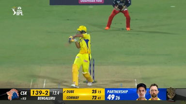 M24: RCB vs CSK – Shivam Dube Six