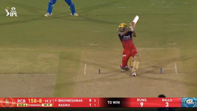 IPL 2026 M54: RCB vs MI - Bhuvneshwar Kumar Six