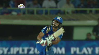 M43: MI vs KXIP – YES Bank Maximum Sixes – Nitish Rana