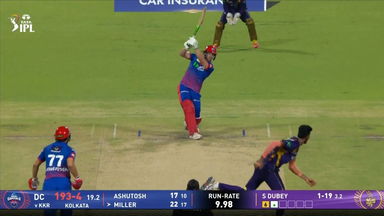 IPL 2026 M70: KKR vs DC - David Miller Six