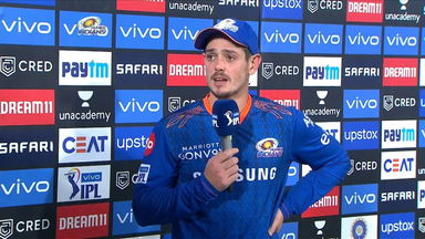 M24: MI vs RR  – Man of the Match – Quinton de Kock