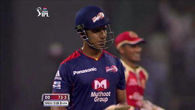 M21: RCB vs DD – Manpreet Juneja Wicket