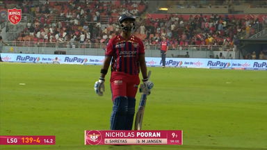 IPL 2026 M29: PBKS vs LSG - Nicholas Pooran Wicket