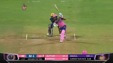 M47: KKR vs RR – Sanju Samson Six