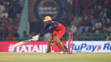 Hit Wicket! Krunal’s swing hits his own stumps