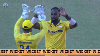 SMAT 2025, Saurashtra vs Tamil Nadu: Fall of Wickets