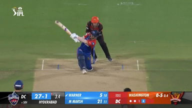 M34: SRH vs DC – David Warner Six