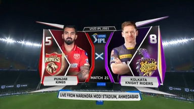 IPL 2021 M21: PBKS vs KKR  – Match Highlights
