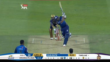 M05: KKR vs MI – Rohit Sharma Six