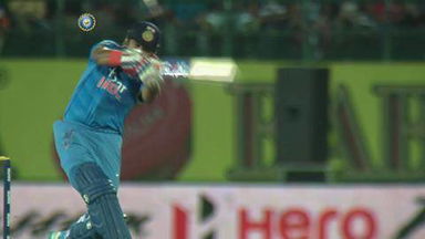 1ST T20I: IND vs SA – Suresh Raina Six
