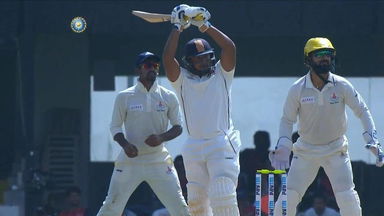 4, 4, 6! Sarfaraz Khan takes on Sai Kishore