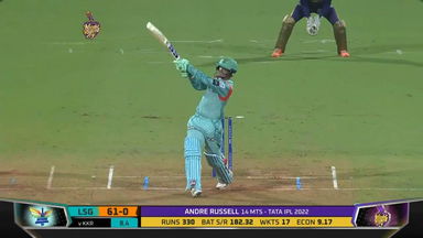 M66: KKR vs LSG – Quinton De Kock Six