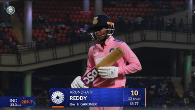 IND-W vs AUS-W 2025, 3rd ODI: Arundhati Reddy Wicket