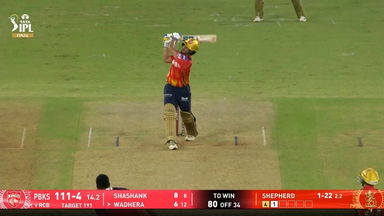 IPL 2025 Final: RCB vs PBKS - Nehal Wadhera Six