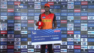 M44: SRH vs CSK  – Dream11 GameChanger of the Match – Jason Holder
