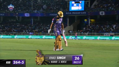 M16: DC vs KKR – Rinku Singh Wicket