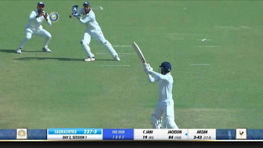 Ranji Trophy 2019-20: Gujarat  vs Saurashtra, SF1 - Sheldon Jackson gets a reprieve