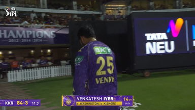 IPL 2025 M39: KKR vs GT - Venkatesh Iyer Wicket