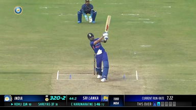 IND vs SL 2023, 3RD ODI: Virat Kohli  Six