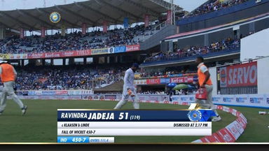 IND vs SA 2019, 3rd Test, Day 2: Ravindra Jadeja Wicket