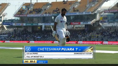 IND vs ENG 2021, 2nd Test, Day 3: Cheteshwar Pujara Wicket