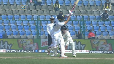 Up & away: Shubman’s confidence-oozing SIX