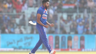Mohammed Siraj's economical three-wicket haul