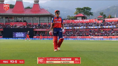 IPL 2026 M61: PBKS vs RCB - Suryansh Shedge Wicket