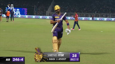 M42: KKR vs PBKS – Shreyas Iyer Wicket