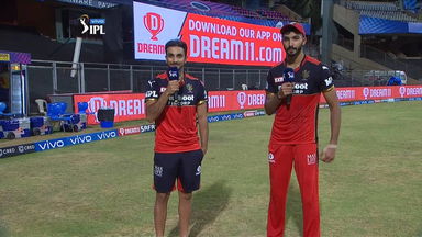 Runs & wickets: Padikkal & Harshal discuss RCB's 'perfect' win