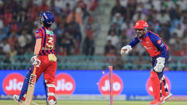 Schoolboy Error: Smart Prabhsimran stumps out Badoni