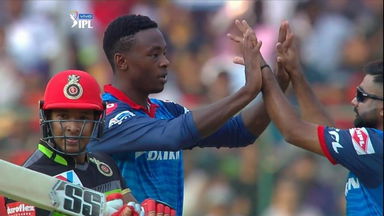 M20: RCB vs DC – Fall of Wickets